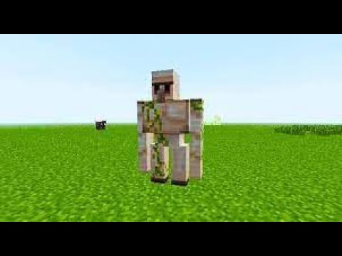 How to make a golem in minecraft - YouTube