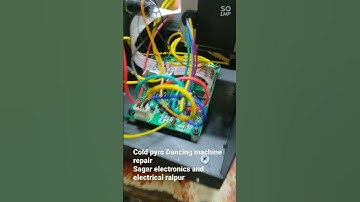cold Pyro dancing machine repair