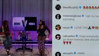 Brandy VS Monica Verzuz Battle