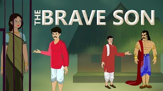 stories in english  THE BRAVE SON  English Stories   Moral Stories in English