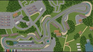 Ultimate Racing 2D 2 - 2024 F1 Japanese Grand Prix AI Simulation Race screenshot 3
