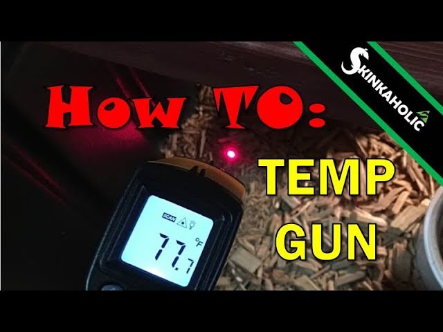 Infrared Temp Gun Thermometer - Underground Reptiles