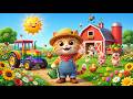 Kitty Had a Farm E-I-E-I-O 🐱🐮 | Funny Animal Nursery Rhyme for Kids & Farm Adventure Song