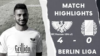 BFC Preussen - SV Empor HIGHLIGHTS | 33. Spieltag BERLIN LIGA | BFC PREUSSEN TV