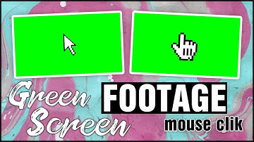 Green Screen Footage (mouse click)