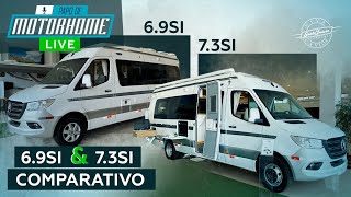 AGORA!🟦COMPARANDO MOTORHOMES À VENDA SANTO INÁCIO 6.9 E 7.3 SI | PAPO DE MOTORHOME