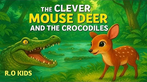 Si Kancil Pintar dan Buaya | RO KIDS | Cerita Hewan | Cerita Bahasa Inggris untuk Anak-Anak |