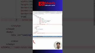Loading animation with key frames animation || CSS Tips