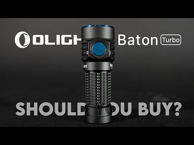OLIGHT Baton Turbo - Compact EDC Flashlight - Review and Unbox
