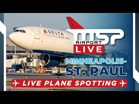 🔴 LIVE ACTION-PACKED PLANE SPOTTING AT MSP AIRPORT! ✈ 7/2/25