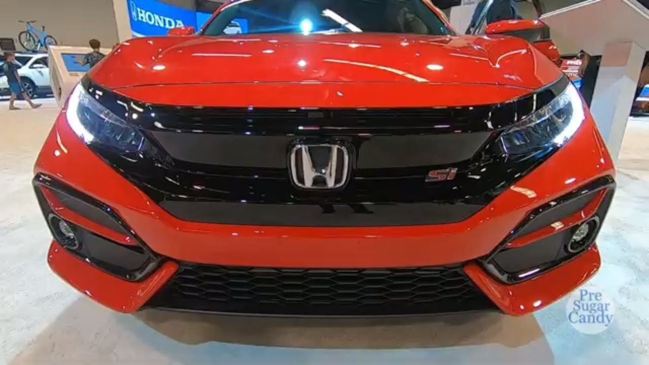 2020 Honda Civic Si Coupe Exterior And Interior Walkaround 2019 Auto Show