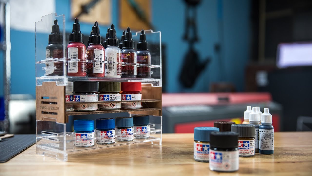 Custom Model Paint Racks for the Tested Workshop! replicaset selector