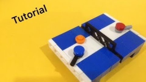 Lego Ping Pong (Tutorial) - Intermediate Tutorial