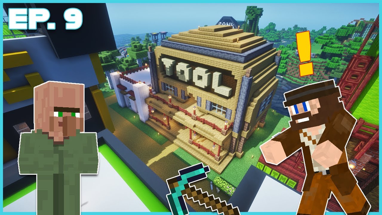 I Lost All My Stuff!!! | Minecraft Episode 9 - YouTube