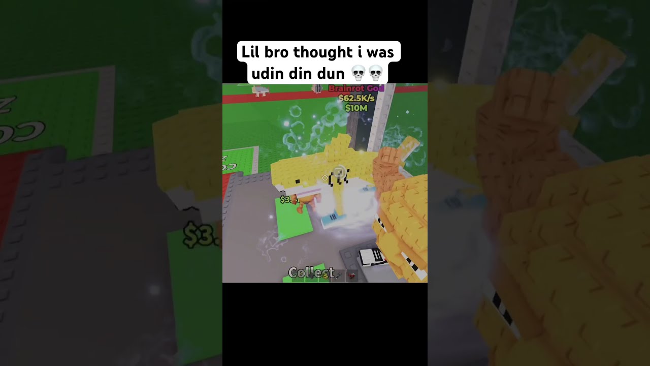 Lil Bro Thought I Was Udin Din Dun Roblox Funny LaughLabJD Stealabrainrot Brainrot Viral Fyp