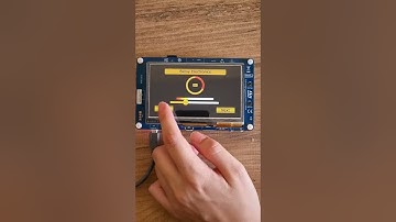 STM32 TouchGFX Multi Screen MVP #shorts
