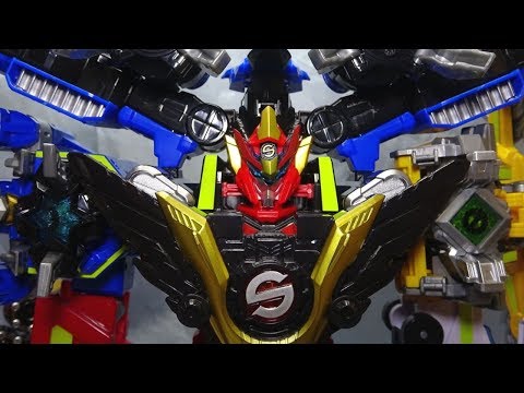 All-machine united Super Rescue King Giant God Squadron 3 - YouTube