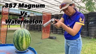 .357Magnum VS Watermelon