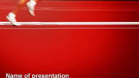 Race PowerPoint Template by PoweredTemplate.com