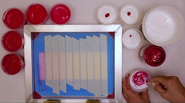 How to make Reductions using PERMASET inks and PERMASET print paste