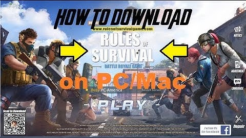 How to Download Rules of Survival on Your Computer! (PC/Mac Tutorial)