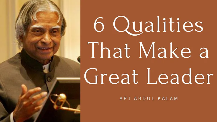 6 Qualities That Make a Great Leader || APJ Abdul Kalam - DayDayNews