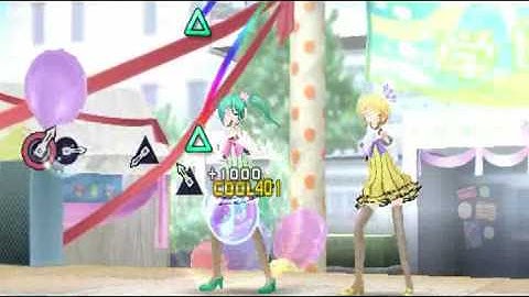 PROJECT DIVA EXTEND PSP GAME : COLORFULL X  MELODY EXTREME PERFECT !!