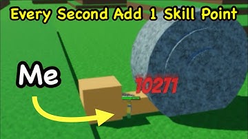 Every Second Add 1 SKILL POINT Roblox