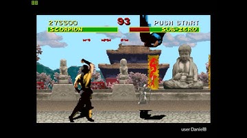 Mortal Kombat 1 (1992) on Dosbox, purchased on GOG.com