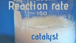 8 The effect of a catalyst on reaction rate