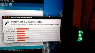 Rainbowduino / PulseAudio VU Meter