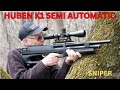 Huben k1 semi automatic pcp airgun  top powerfull airgun