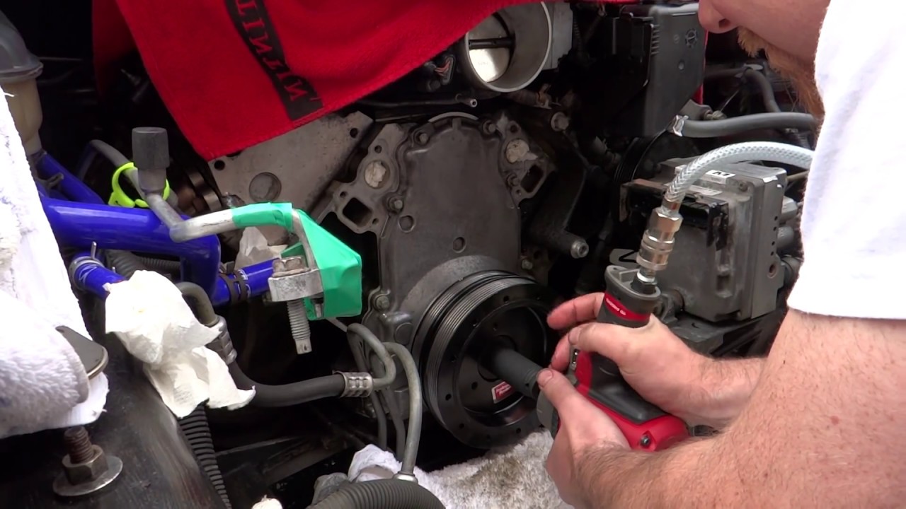 corvette c5 ls1 install damper YouTube