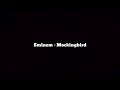 Eminem  mockingbird lyrics