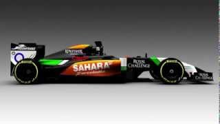 F1 2014 Force India VJM07 Formula One Car