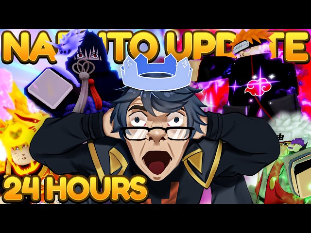 I SPENT 24 HOURS FOR THE NEW NARUTO UNITS UPDATE 18 - Anime Adventures 