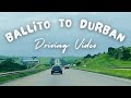 Driving from ballito to durban kwazulu natal  n2  south africa 