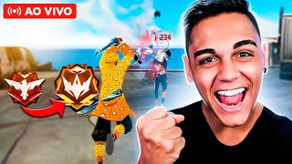 💙 FREITAS AO VIVO 💙 É HOJE!! PEGANDO ELITE NA RANQUEADA 💙 FREE FIRE MOBILE 💙 LIVE ON! 💙