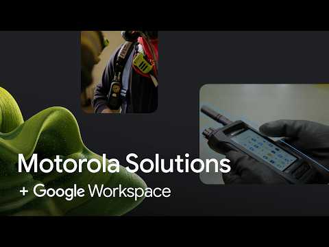 Motorola Solutions empowers employees to solve for safer with Gemini