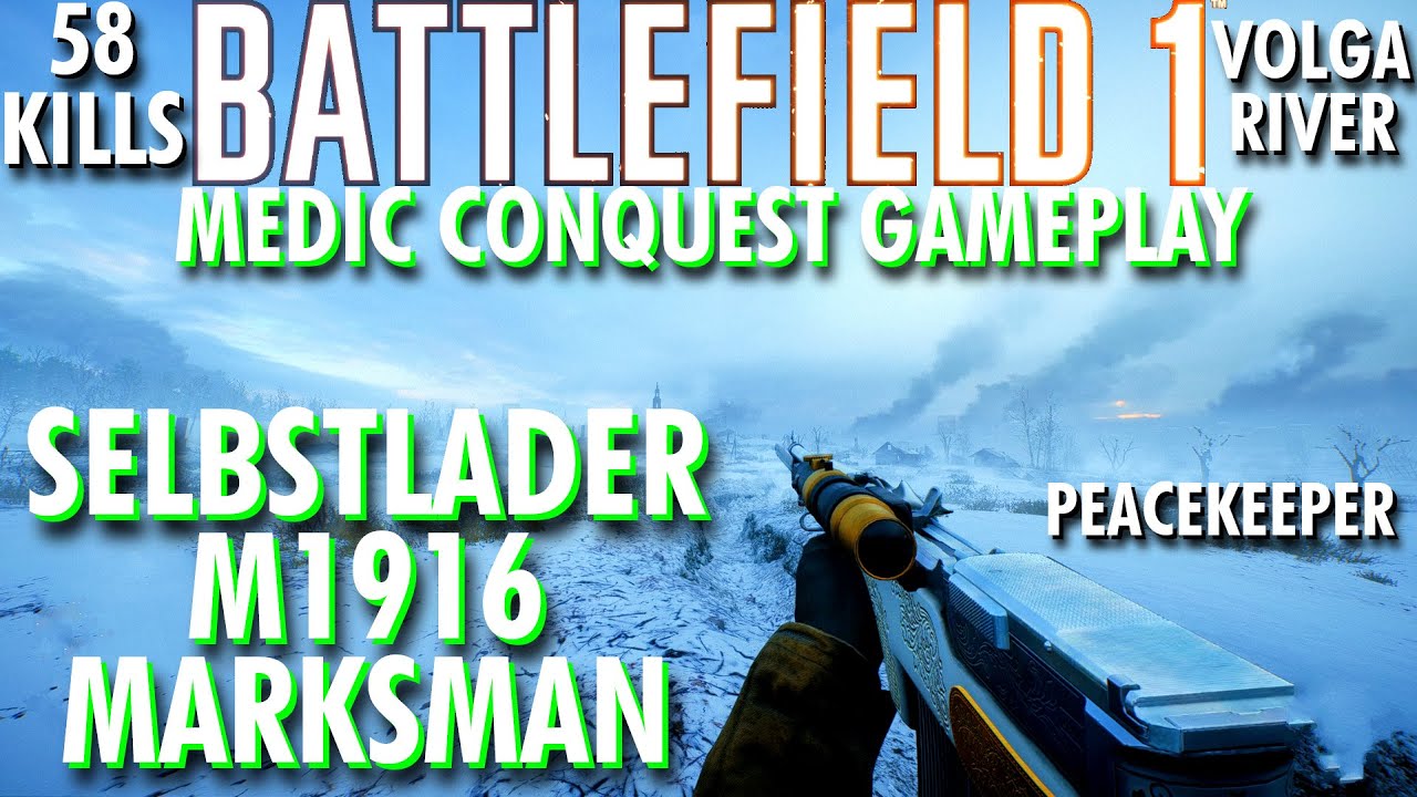 Bf1 Is Still Strong In 2025 Selbstlader M1916 Gameplay Battlefield 