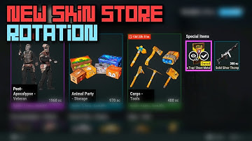NEW SKIN STORE Rotation In Rust Console