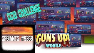 SFGiants #9368  1171 Rating  GUNS UP! Mobile  Attacking all CC10 Bases Challenge