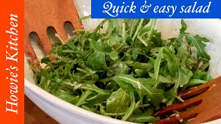 Simple arugula salad recipe