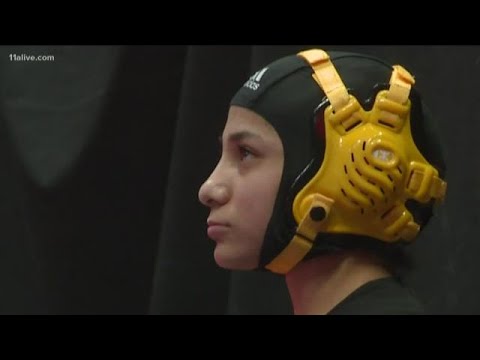 Wrestling a girl | Male senior forfeits match against female wrestler