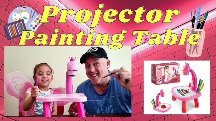 BAKAM Drawing Projector Table for Kids 