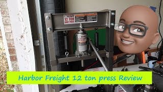 Tool Review : Harbor Freight 12 ton press