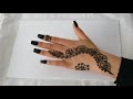 Diy henna  simple design  dessin facile