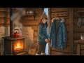 Cozy Winter Surprise 🍊 Delivering a Warm Cake in a Snowy Storm | Ghibli ASMR #asmr #cozy