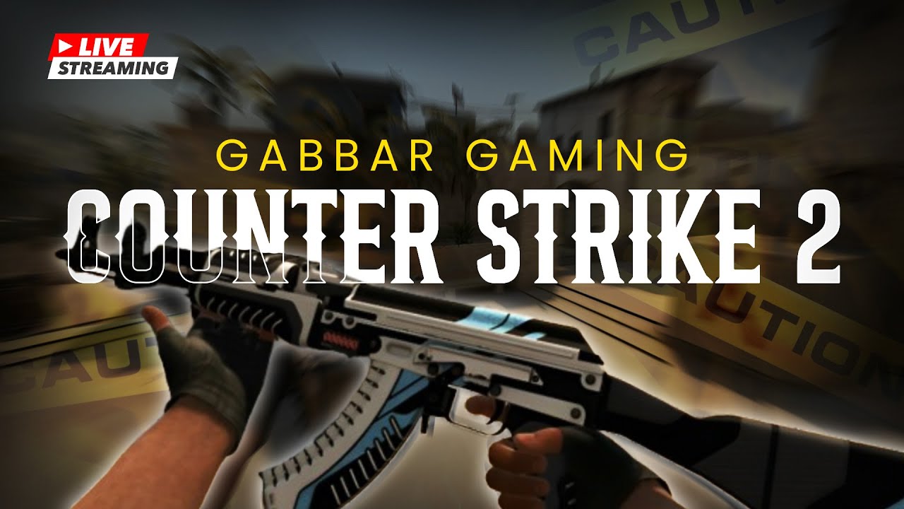 🔴 LIVE: CS2 RANK PUSH | Aim On Fire 🔥|High Intensity Matches + Fun Vibes! | GABBAR GAMING (vertical)
