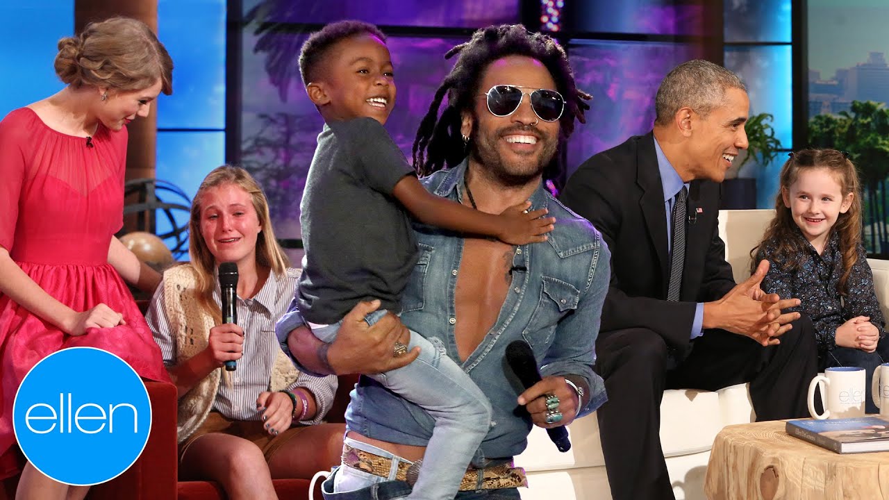⁣8 Times Kids Met Their Role Models on 'The Ellen Show'
